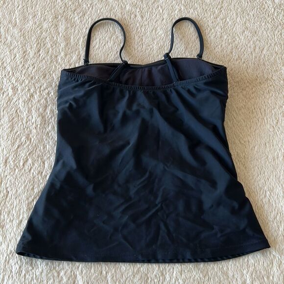 Croft and Barrow bathing suit top black size 12 - Picture 10 of 16
